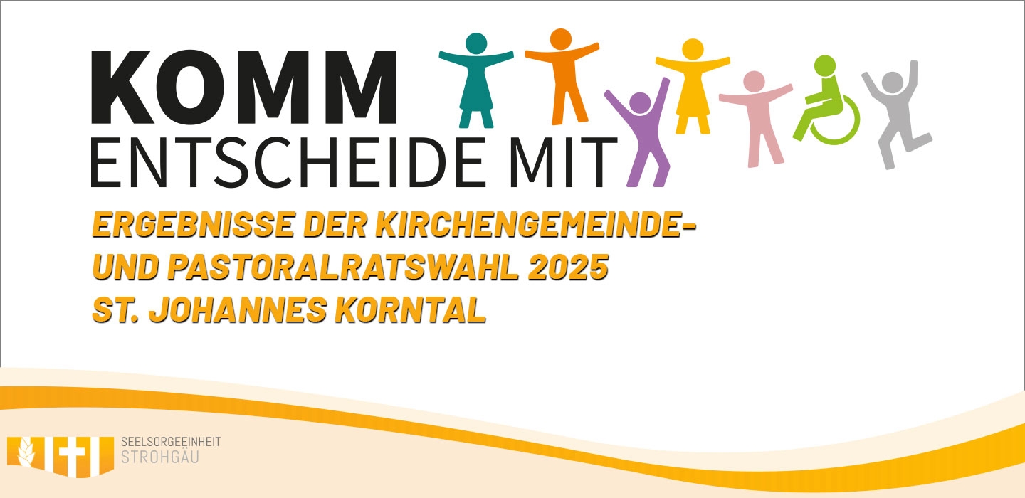 Seelsorgeeinheit Strohgäu | Ergebnisse der KGR-Wahl vom 30.03.2025 – St. Johannes Korntal